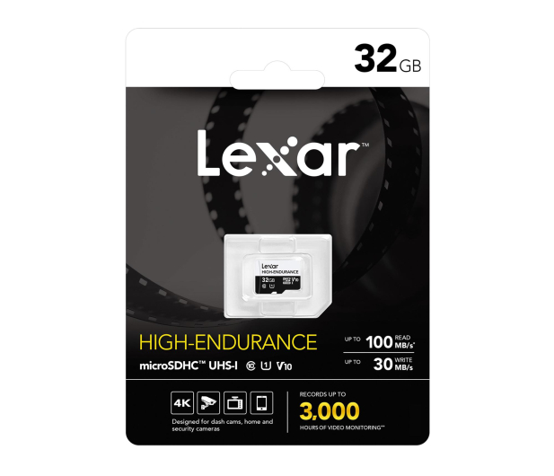 Lexar 32GB microSDHC High-Endurance UHS-I C10 A1 V10 U1 - 1333706 - zdjęcie